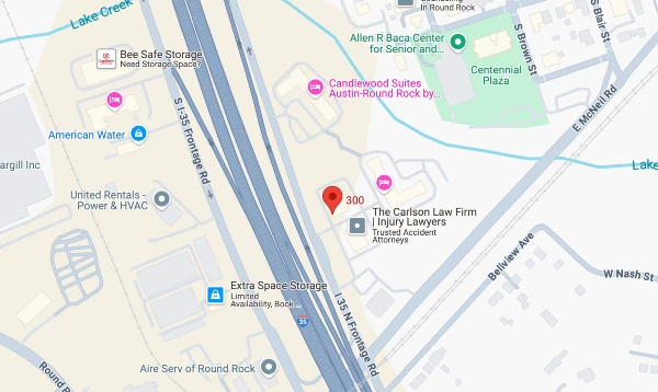 Google Map image of TJ Concrete Contractor Location in Round Rock, TX